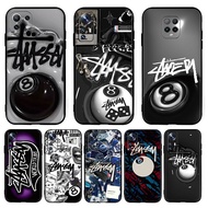 for Xiaomi POCO F3 M3 X3 X4 Pro X3 NFC X3 X4 F4 GT C40 E4R4 Trendy fashion graffiti 9Y4 Fashion Blac