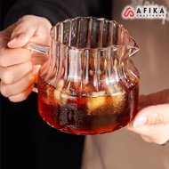 Pour Over Coffee Server Borosilicate Glass Carafe 500ml