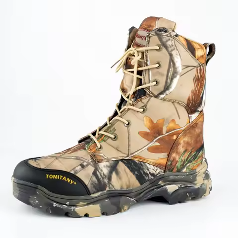 Men's Boots Desert Camouflage Shoes Tactical Man Hunter Boots Autumn Winter Special Force Ankle Men'