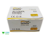 Sensi Alcohol Swab, Tisu alkohol 70% 100 Pc - 1 Box