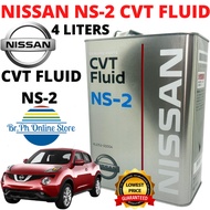 Nissan NS-2 CVT Transmission Fluid 4L | For Almera, Sylphy, Sentra, X-Trail | Automatic Transmission