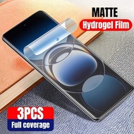 3Pcs Anti Blue Light Hydrogel Film For OnePlus 15R 15 13T 13S 13R 13 Matte Frosted Screen Protector 