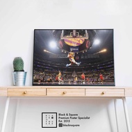 Premium Poster - Basketball 'Lebron Got Style' - Fiber Frame 60x42cm