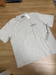 （brand new)essentials fear of god fog polo shirt t-shirt