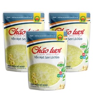 Combo 3 gói cháo tươi Cây Thị vị yến, hạt sen và lá dứa 240g (từ 10 tháng)