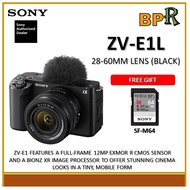 Sony ZV-E1 &amp; ZVE1 Full-Frame Vlog Camera All Interchangeable Lens Cameras - Sony Malaysia Warranty