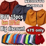 15pcs for 475 Bundle taslan shorts for Men Women