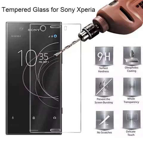 Screen Transparent Glass for Sony Xperia XZ XZS XZ2 Premium Tempered Glass for Sony XZ3 XZ2 XZ1 Comp