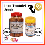92ECO Ikan Tenggiri Jeruk botol plastik Ikan Masin Buatan muslim 200G/600G