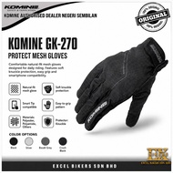 KOMINE GK-270 PROTECT MESH GLOVES/ RIDING GLOVE / MOTORCYCLE GLOVE