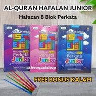 Alquran Junior A5 Hafazan 8 Blok Perkata Hafalan