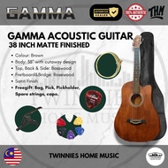 Gamma 38" FT-711 Acoustic Guitar Matte Finished