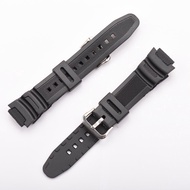 Rubber Strap for Casio AE-1200 AE1200 AE-1000W AE-1300 AQ-S810W SGW-400H F-108WH W-215 Watchband Spo