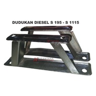 SIKU MESIN Diesel engine mount, diesel mount, diesel engine leg, diesel support base, diesel mount, 