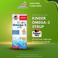 Omega 3 Syrup for Babies Doppelherz Kinder Omega-3 Syrup Supports Brain Development and Enhances Bab