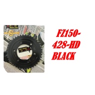 FZ150-428-TTH BLACK SPROCKET