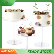 [luxiang.] Acrylic Cake Stand,Clear Cake Stand Round Tall Cake Stand for Dessert Table Display, for 