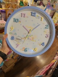 原裝日本 #Sumikko gurashi #角落生物 牆角生物  #掛牆鐘 #時鐘 #Clock  #角落生物鐘 藍色款