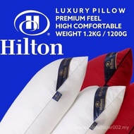 Hilton Pillow Bantal Hilton Original Viral Soft Cotton Anti Bacterial Washable Back Support White Ho
