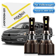 【For Volkswagen Passat CC 2009-2016】LED Car Headlight Bulbs 1 Pair Headlamp 6000K White 13000LM 400%