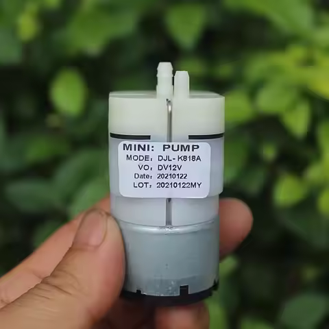 DC 12V RK-520TB Micro Small Air Pump Oxygen Pressure Pump Aquarium Fish Tank DIY Inflator