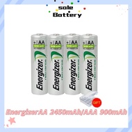 Energizer 1.2V AA 2450mAh/AAA 900mAh Ni-Mh Rechargeable Batteries