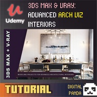 [FULL TUTORIAL] UDEMY- 3DS MAX & VRAY: ADVANCED ARCH VIZ INTERIOR PROJECTS