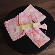 Maid Style Traditional Japanese Kimono for 6/1 Body Blythe Dolls