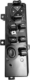 Driver Side Window Master Control Switch Compatible with 1999-2004 Jeep Grand Cherokee, Left Power W