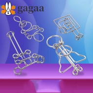 GAGAA 3D Metal Puzzle Fun Unlock Toy Kids Gifts 3d Puzzle Wire Brainteasers Games Children And Adult