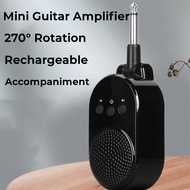 Mini Guitar AMP For Electric Guitar Bass Guitar AMP USB Rechargeable 4hours