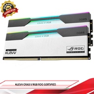 KLEVV CRAS V RGB ROG CERTIFICATE DDR5 PC57600 7200MHz 32GB (2x16GB) 34-44-84 - KD5AGUA80-72B340P Mem