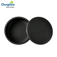 [I Love Zhonghua Penzhuang] T-04-1 Round Ink Pool (10cm) 9x9x2.6cm-Taiwan Brand With Lid 〈 Official 