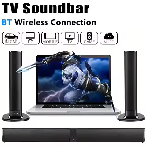 BS-36 Home Theater Sound System Detachable Bluetooth Speaker for TV Soundbar Computer Speakers Radio
