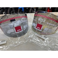 Givi Helmet M33.0 Aria Standard Visor Tinted and Iridium Givi Helmet M33.0 ARIA Helmet Visor