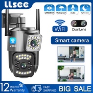 LLSEE V380 Pro HD 5MP CCTV Wireless Outdoor 360 PTZ Night Vision Security Monitoring Camera CCTV WIF