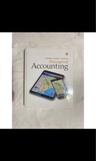 managerial Accounting 管理會計用書 WARREN REEVE DUCHAC 14版