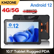 10.1-inch Android 12 Industrial Tablet PDA with 1D 2D Barcode Scanner Reader Rugged PDA Wifi 4G/5G N