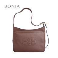 Bonia Brown Darina Hobo Bag | Beg hobo