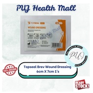 Topseal Brev Wound Dressing 6cmX7cm 1’s