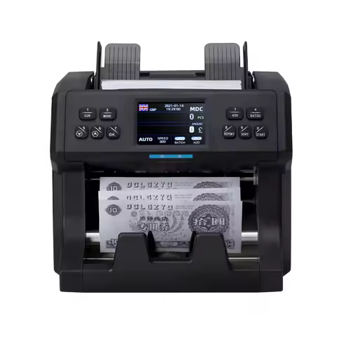 2026 CIS UV/MG/IR Detection Mixed Currency Value Banknote Counting Machine COP XOF XAF AED KHR THB K