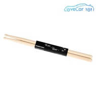 ไม้กลอง7A/5A 12คู่ชุดไม้กลองมืออาชีพไม้เมเปิ้ลสำหรับผู้เริ่มต้นเครื่องกระทบอุปกรณ์เสริม