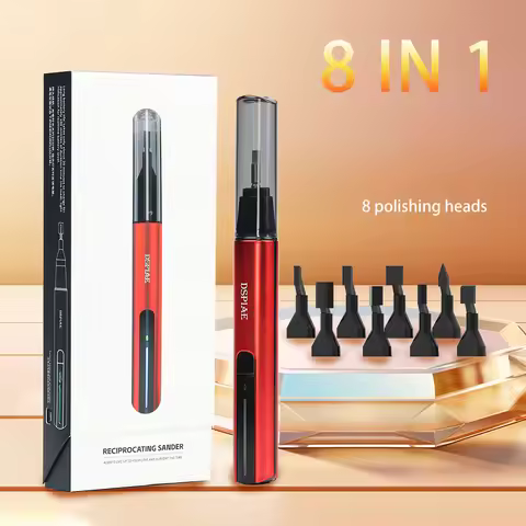 DSPIAE DIY ES-A Reciprocating Sander Electric Grinding Pen Plastic Model Sanding Paper Head for Mili