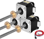 YEJMKJ 3 Pack Nema 17 Stepper Motor TR8x8 310mm with T8 Lead Screw 2 Phase 1.8βΒ°β High Torque 0.44Nm