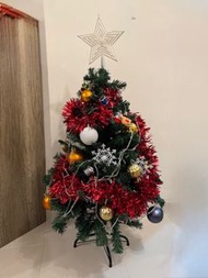 90cm 聖誕樹 全新  連裝飾 燈飾