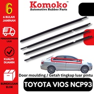 KOMOKO Toyota Vios NCP93 Door moulding / Getah Luar Cermin Pintu