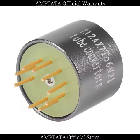 AMPTATA / 12AX7 U7 T7 ECC83 82 81 7025 CV4003 CV4004 5751 to 6N2 / Vacuum Tube Adapter Socket Conver