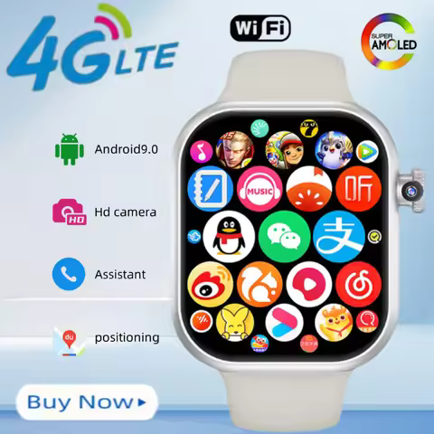 4G full network smartwatch VP29 Android 10.0 2.29 '' deformable rotating camera GPS WIFI NFC Google 