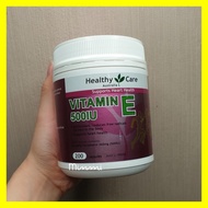 Healthy care vitamin E 500iu 200 capsules