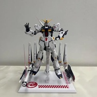 Changlong 5502 DX RG 1/144 Rx-93 V Nu Fighter+ Stand Base Model Kitdeluxe